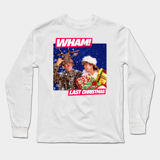 wham! last christmas Long Sleeve T-Shirt by Abslt Studio